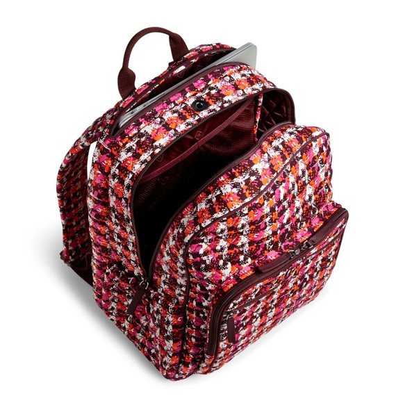 Vera Bradley Campus Tech Backpack Houndstooth - Picture 4 of 8